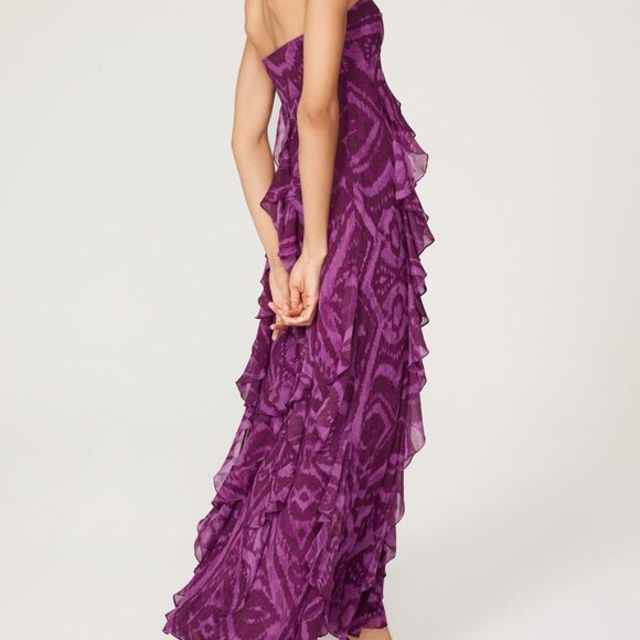 Lauren Ralph Lauren Karilline Strapless Evening Gown - Picture 11 of 11
